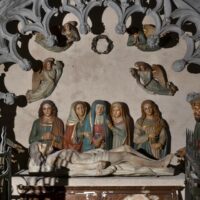 Maringues, église Notre-Dame, mise au tombeau XIXe