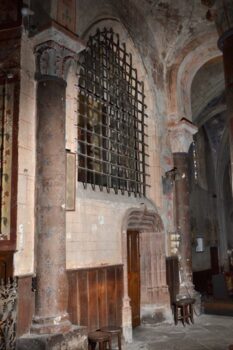 Maringues, église Notre-Dame, grille ancienne