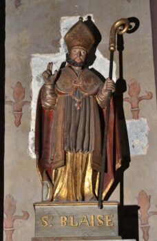 Maringues, église Notre-Dame, saint Blaise