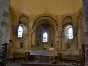 Saint-Dier, église, choeur