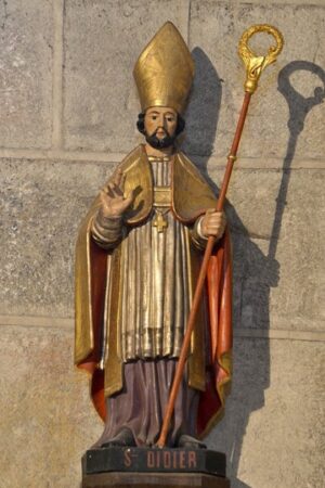 Saint-Dier, église, statue saint Didier