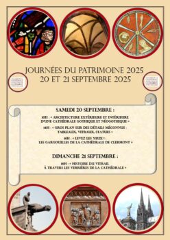 Programme journées du Patrimoine 2025