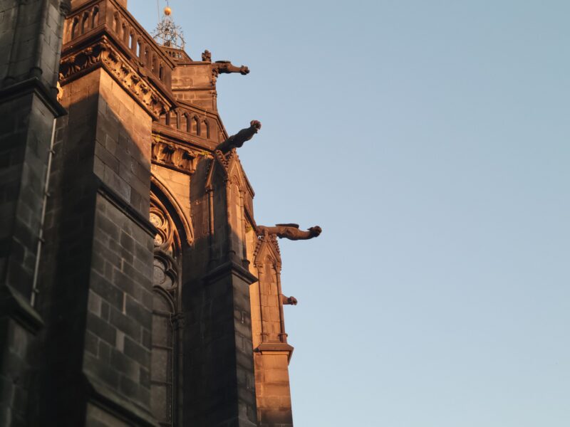 Cathedrale de Clermont, gargouilles