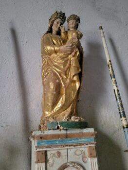 20251004_153045 La Celle, église, Vierge à l'enfant début XIXe