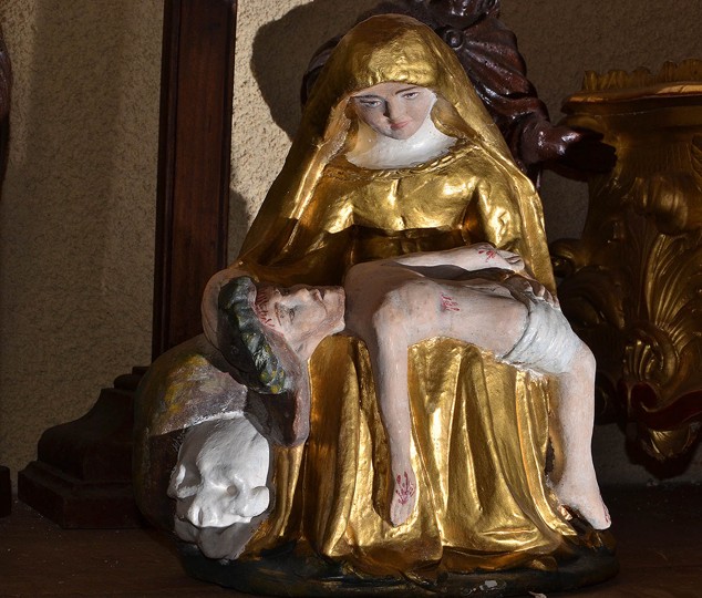 Malintrat, église, Piéta Malintrat, Piéta