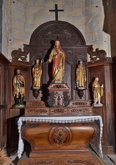 Malintrat, église, chapelle Sacré-Coeur Malintrat, église Saint-Pierre, chapelle du Sacré-Coeur