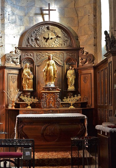 Malintrat, église, chapelle de la Vierge Malintrat, église Saint-Pierre, chapelle de la Vierge