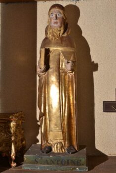 Malintrat, église, saint Antoine Malintrat, statue saint Antoine