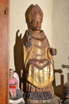 Malintrat, église, saint Blaise Malintrat, statue saint Blaise