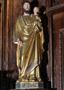 Malintrat, statue XIXe saint Joseph Malintrat, statue XIXe saint oseph
