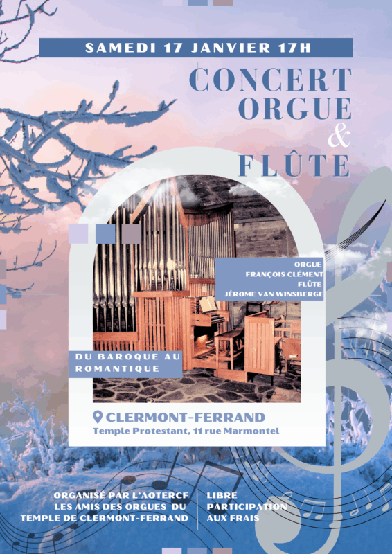 ConcertHiver Concert départ François Clément