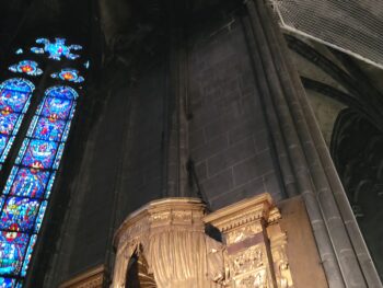 Cathédrale de Clermont, chapelle Sint-Austremoine, inondation