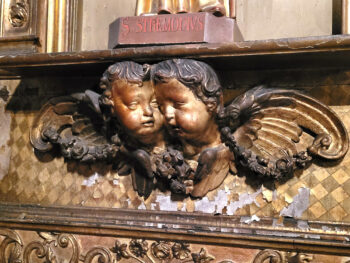 Cathédrale de Clermont, chapelle Saint-Austremoine, dégâts