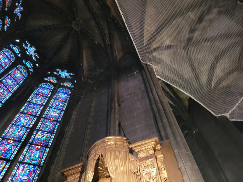 20260218_171617 Cathedrale de Clermont, filets de protection