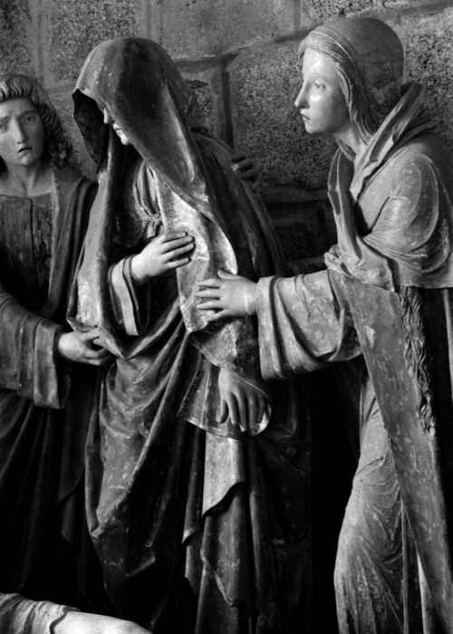 Montel de Gelat, Mise au tombeau, photo B. Craplet