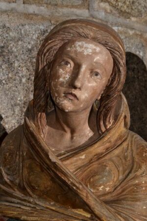 Montel-de-Gelat, église, mise au tombeau