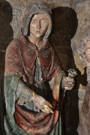 Montel-de-Gelat, église, mise au tombeau