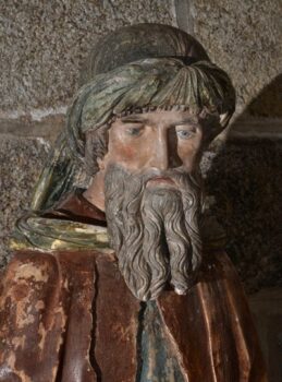 Montel-de-Gelat, église, mise au tombeau 9