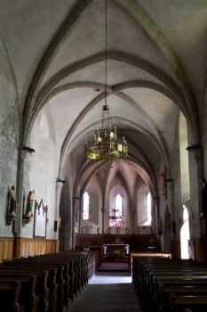 Montel-de-Gelat, église, nef