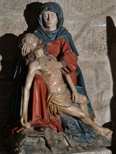 Montel-de-Gelat, église,Pieta