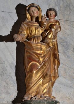 Plauzat, église Saint-Pierre, Vierge à l'Enfant, XVIIIe
