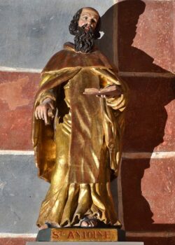 Plauzat, église Saint-Pierre, saint Antoine