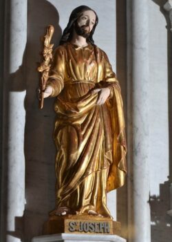 Plauzat, église Saint-Pierre, saint Joseph