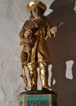 Plauzat, église Saint-Pierre, saint Verny