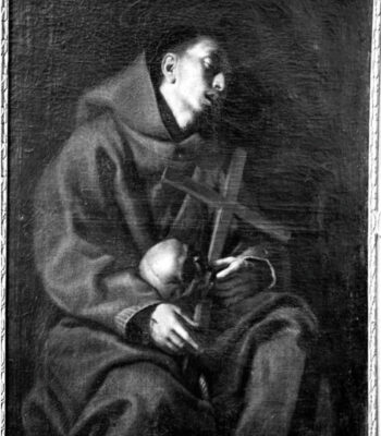 église de Thuret, tableau saint François d'Assise, XVIIe