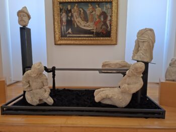 Clermont, vestiges de la Mise au tombeau des Cordeliers, musée Quillot