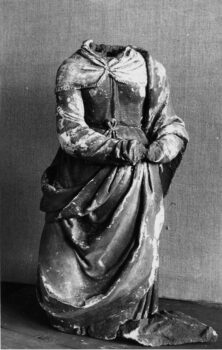 Statue Mise au tombeau Trésor cathédrale de Clermont, photo Craplet