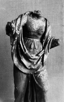 Statue Mise au tombeau Trésor cathédrale de Clermont, photo Craplet