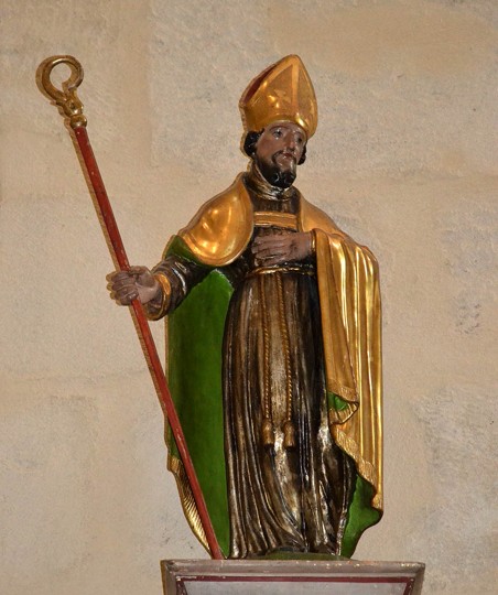 Cournon, église Saint-Martin, statue saint Martin Cournon, église Saint-Martin, saint Martin
